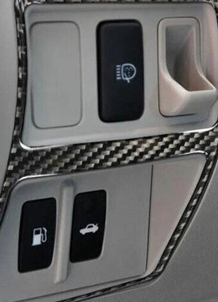 Function Control Button Frame Trim For Lexus IS250 350 06-2013 Real Carbon Fiber