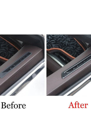 Door Upper Air Outlet Vent Trim For Lexus ES250 300h 350 2019-2023 Carbon Fiber