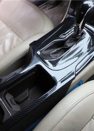 Fit For Buick Regal 2009-2013 Carbon Fiber Gear Shift Water Cup Frame Cover Trim