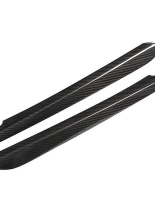 Real Carbon Fiber Center Console Side Strip Cover Trim For BMW X5 F15 2014-2018