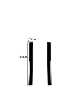 Gloss Black Display Frame Side Sticker Trim For Lexus RC300 350 200T 2015-2020