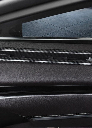 Door Upper Air Outlet Vent Trim For Lexus ES250 300h 350 2019-2023 Carbon Fiber