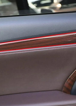 For Lexus RX350 450h 2016-2022 Wood Grain Car Inner Door Panel Trim Cover Strip