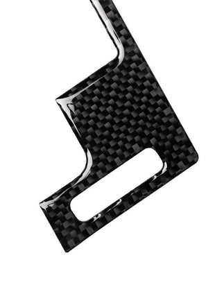 2 X Black Carbon Fiber Ac Outlet Vent Decor Cover Trim For Nissan 350z 2003-2009
