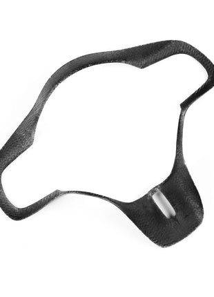 Real Dry Carbon Fiber Steering Wheel Cover Trim For Mitsubishi Lancer EVO X 10th