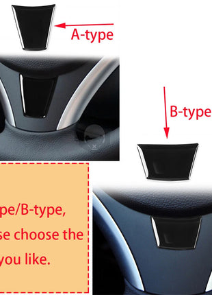 Black Inner Steering Wheel Lower Panel Trim For Bmw 3 Series E90 E92 E93 2005-12