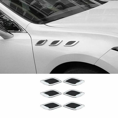 For Lexus ES250 300h 350 2019-22 ABS Chrome Front Side Door Fender Cover Trim 6p