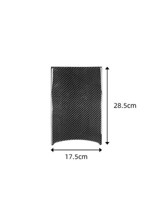 Carbon Fiber Rear Below Vent Outlet Panel Cover Trim For Nissan Rogue 2014-2016