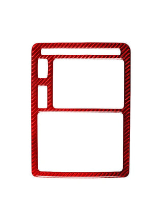 Red Carbon Fiber Overhead Console Frame Cover Trim For LEXUS RX330 350 2004-2009