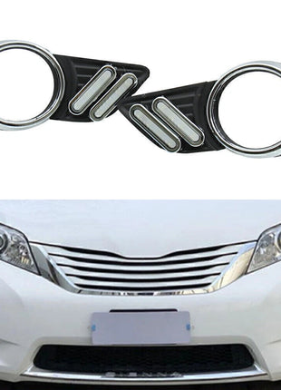 For Toyota Sienna 2011-2014 Drl Daytime Running Driving Led Light Triple Color