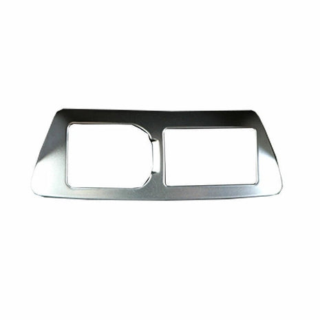 Back Row Air Outlet Vent Cover For Lexus ES250 300h 350 2019-2023 Silver Steel