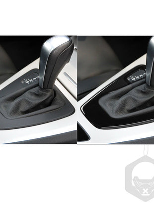 Black Interior Gear Shift Box Panel Cover Fit For Bmw 3 Series E90 E92 2005-2012