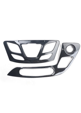 For Buick Envision 2014-2018 Carbon Fiber Central Ac Button Control Panel Trim