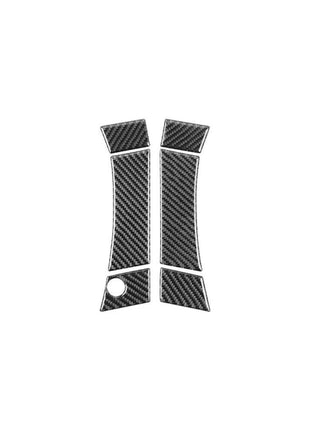 Carbon Fiber Exterior Door Handle Switch Cover Trim For 2003-2009 Nissan 350Z