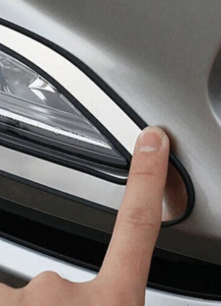 2P Chrome Steel Exterior Front Fog Light Frame Trim For Lexus RX350 450h 2020-22