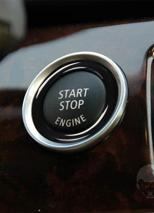 Black Engine Start Stop Button Cover For Bmw 3 Series E90 E92 E93 Z4 E89 2009-12