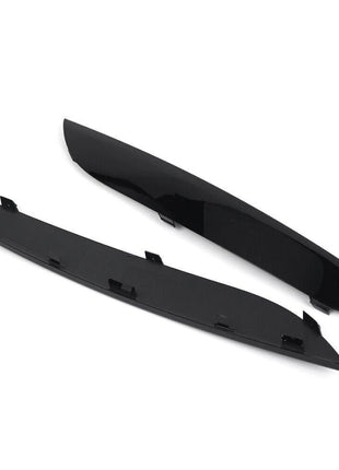 For Bmw 7 Series F01 F02 F03 F04 Glossy Black Front Bumper Grille Molding Trim
