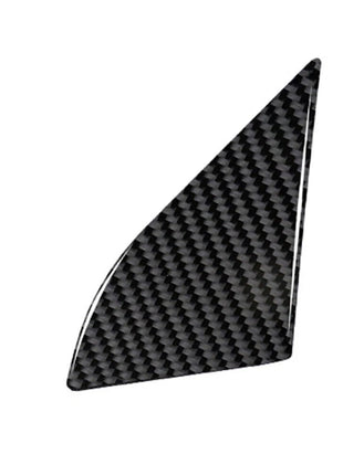 2x Carbon Fiber Front Door Triangle Cover Trim For Nissan Altima 2013-2015 Typeb