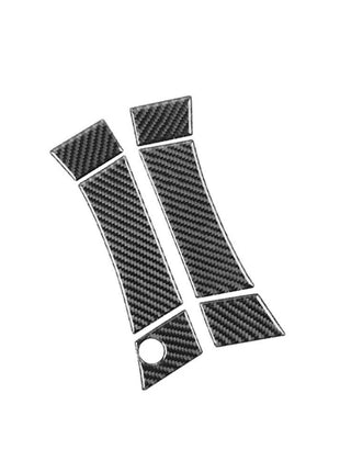 Carbon Fiber Exterior Door Handle Switch Cover Trim For 2003-2009 Nissan 350Z
