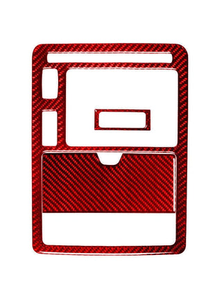 Red Carbon Fiber Overhead Console Frame Cover Trim For LEXUS RX330 350 2004-2009
