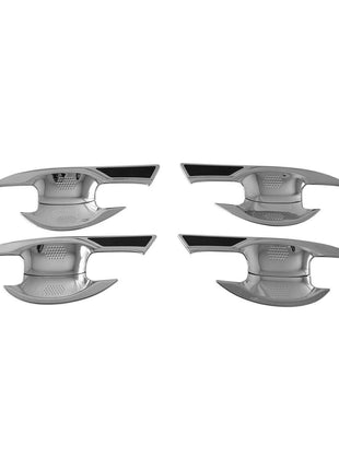 ABS Chrome 8 PCS Exterior Door Handle Bowl Cover Trim For Lexus NX250 350 2022