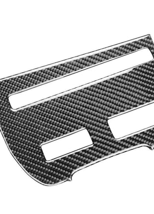 Carbon Fiber Cd Player Control Panel Cover Trim For Nissan Gt-r R35 Type B