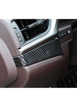 For Lexus ES250 300h 350 2019-22 ABS Carbon Fiber Left Console Strip Frame Trim
