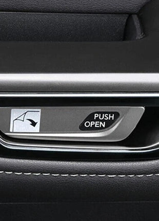 For Lexus NX250 350 2022-23 Black Titanium Inner Door Handle Frame Cover Trim 4P