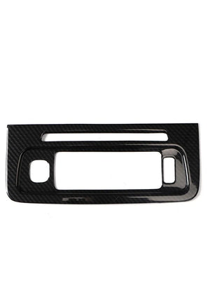 Fiber Inner Middle Air Outlet Vent Frame Trim Fit For Volvo S60 2014-2018 Carbon