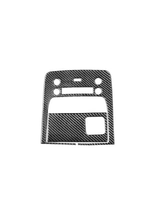 2Pcs Carbon Fiber Interior Overhead Light Cover Trim For Lexus GS350/450h/460