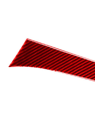 Red Carbon Fiber Passenger Dashboard Cover Trim For Nissan Rogue 2014-2016