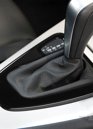 Black Interior Gear Shift Box Panel Cover Fit For Bmw 3 Series E90 E92 2005-2012