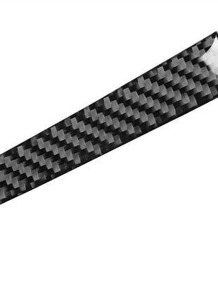 2Pcs Carbon Fiber Watercup Strip Decorative Cover Trim For Volvo V60 2010-2017