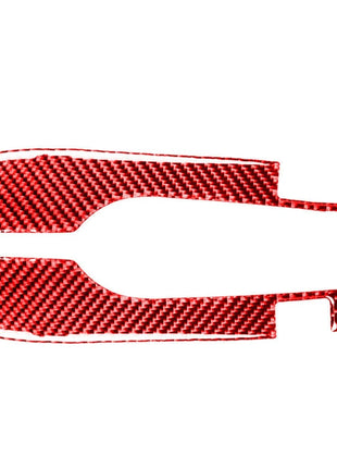 Red Carbon Fiber Speedmeter Instrument Cover Trim For Nissan GT-R R35 2008-2016