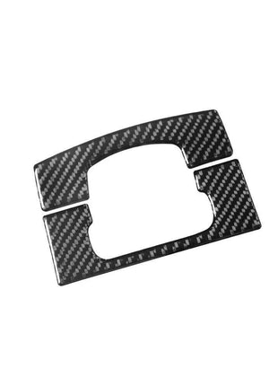 2Pcs Carbon Fiber Interior Ashtray Cover Trim Sticker For Lexus RX300 1998-2003