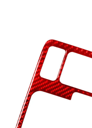 Red Carbon Fiber Interior Overhead Console Frame Trim For Lexus RX300 1998-2003
