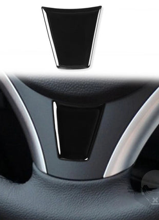 Black Inner Steering Wheel Lower Panel Trim For Bmw 3 Series E90 E92 E93 2005-12