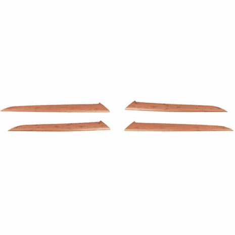 Interior Door Panel Cover Trim Strip For Lexus RX350 450h 2020-2023 Wood Grain
