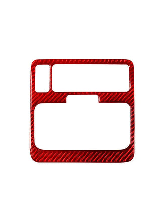 Red Carbon Fiber Interior Overhead Console Frame Trim For Lexus RX300 1998-2003
