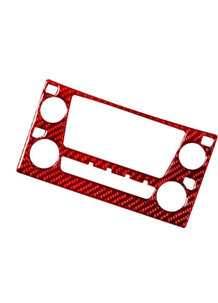 For Lexus RX300 1998-2003 Red Carbon Fiber Center Console Radio Control Cover