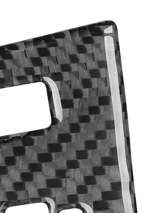 Carbon Fiber Interior Heated Seat Control Cover Trim For Lexus CT200h 2011-2017