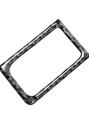 Carbon Fiber Interior Door Lock Frame Cover Trim For Nissan Gt-r R35 2008-2020
