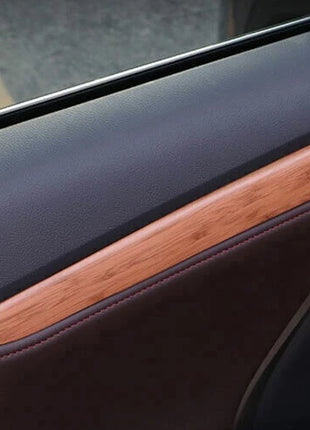 Interior Door Panel Cover Trim Strip For Lexus RX350 450h 2020-2023 Wood Grain