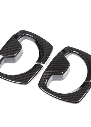 Carbon Abs Front Seat Belt Safty Buckle Cover For Bmw 3 4 Series F30 F34 2013-19