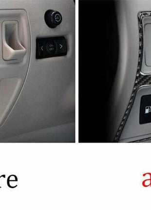 Function Control Button Frame Trim For Lexus IS250 350 06-2013 Real Carbon Fiber