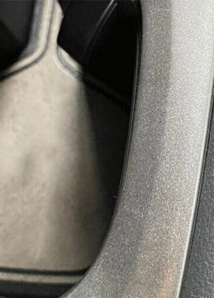 Rear Drinking Glass Panel Cover Trim For Lexus NX250 350 2022-2023 Silver Steel