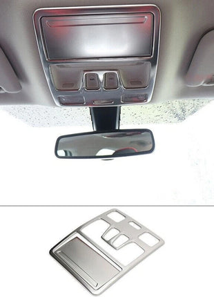 Cover trim Silver titanium 2PCS For Ford Focus ST RS 2019-20 front reading light