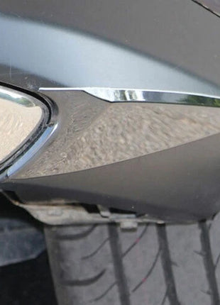 For Lexus RX350 450h 2020-2022 Chrome Rear Bumper Both Side Lip Molding Cover 2x