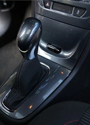 For Buick Encore 2016-2018 Carbon Fiber Inner Gear Shift Panel Decor Cover Trim