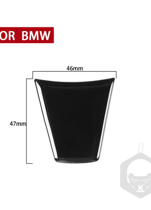 Black Inner Steering Wheel Lower Panel Trim For Bmw 3 Series E90 E92 E93 2005-12